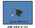 HM-4#6-Z-30 Swashplate Servo x1